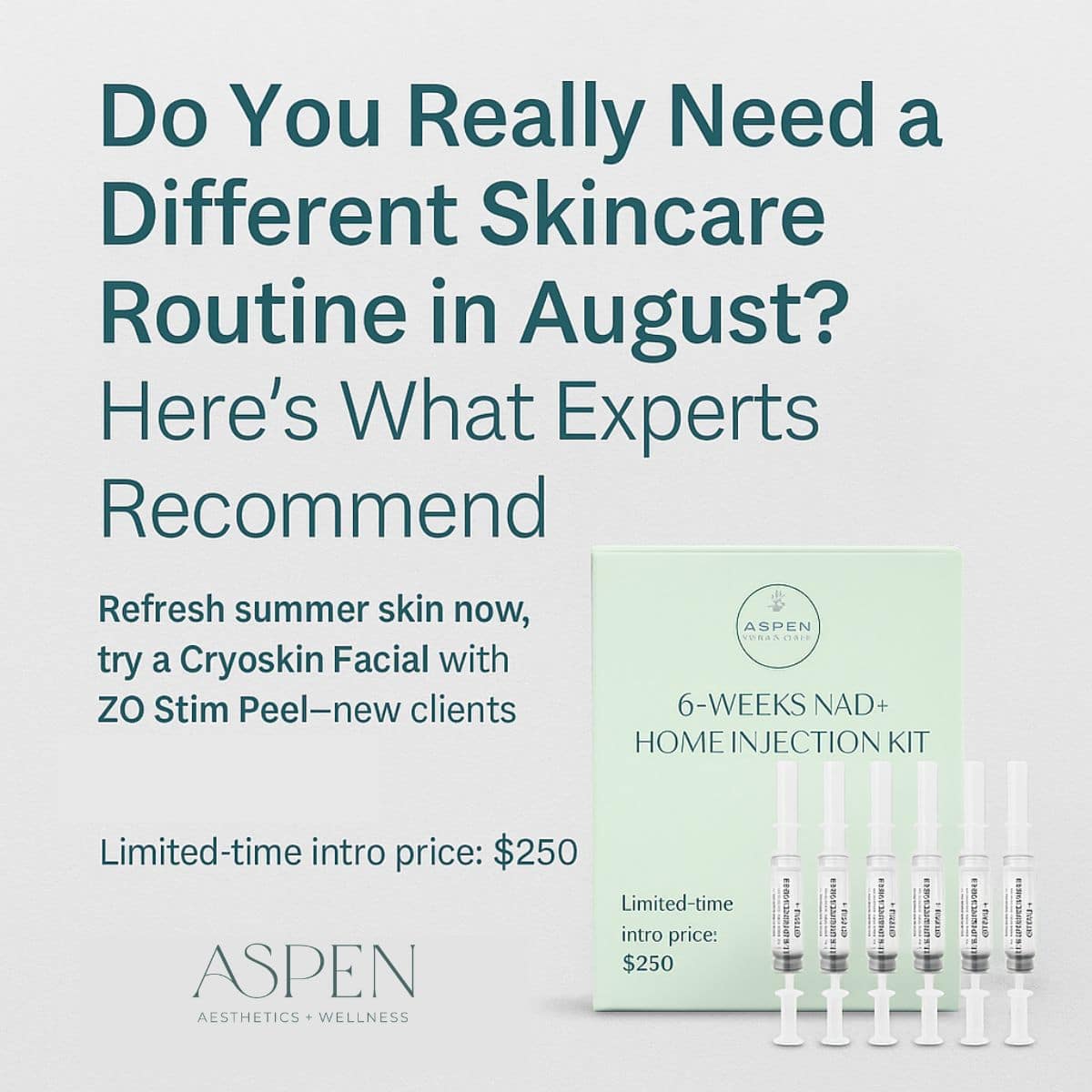 Do You Really Need a Different Skincare Routine in August Heres What Experts Recommend
